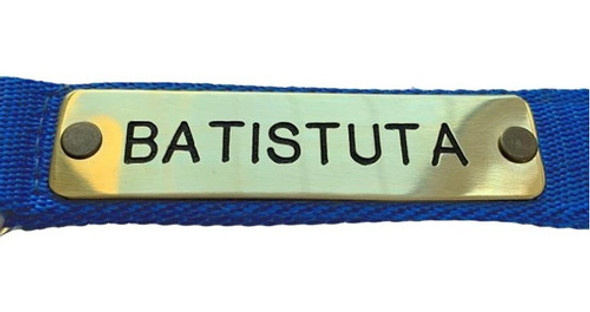 Chapa En Bronce Con Nombre Personalizado Para Bozal 1