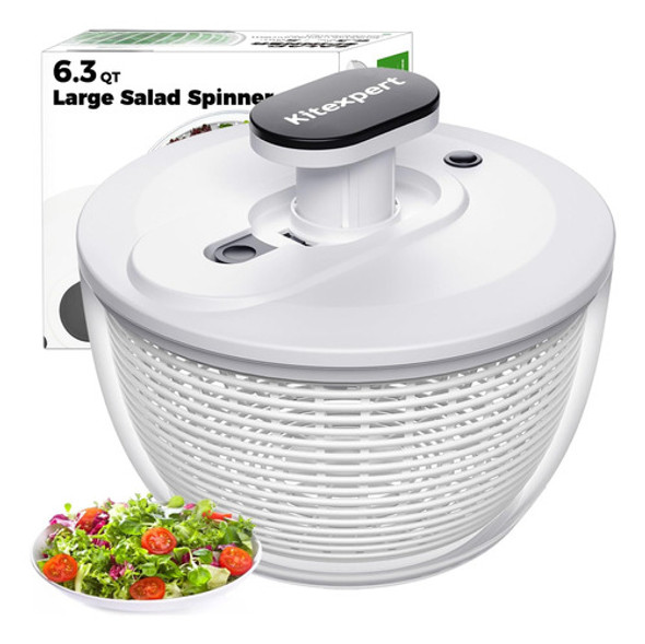Espinner De Ensalada Grande, 63 Litros, A Prueba De Lavavaji 0 Espinner De Ensalada Grande, 63 Litros, A Prueba De Lavavaji 0