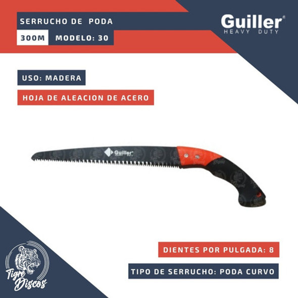 Serrucho De Poda  300 Mm Guiller 1