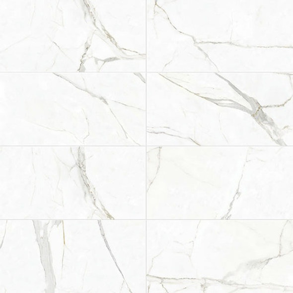 Porcelanato Simil Marmol Vite Calacatta Natural 80x80 Rt 1ra 1