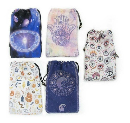 Bolsa Porta Tarot 12x20cm Monte Kurama 0