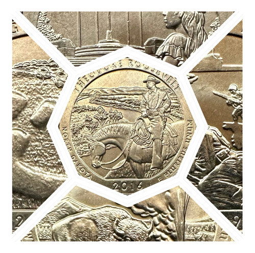 10 Monedas Cuartos Dolar Parques Nacionales - Eeuu Quarters 1