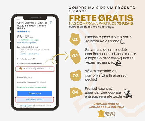 Brunidor De Couro + Cera De Abelha P/ Brunir Soleta Atanado 1