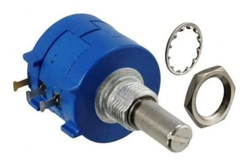 5 Pcs Potenciômetro De Precisão Multivoltas 5k 3590s - 502l 0