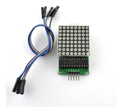 Display Matriz 8 X 8 Led Rojo Max7219 Cascadable Arduino Pic 0