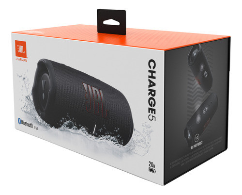 Parlante Portatil Jbl Charge 5 Bluetooth Negro Tranza 0