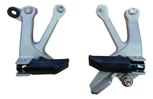 Juego Kit Soportes Pedalin Original Wave 110 S Moto Sur 0