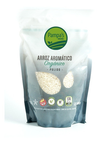 Arroz Aromático Orgánico Pampa´s Organic 500 Gr 0