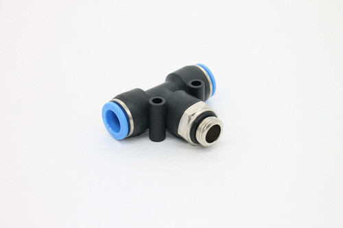 Conector Rapido Racor Qst-r1/4 En T Rosca 1/4  Manguera 10mm 0