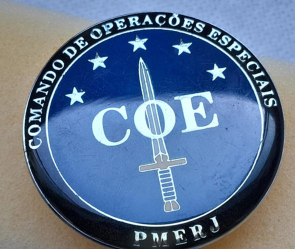 Insignia De Boina Metal  E Esmaltada De  Unidades Especiais 1