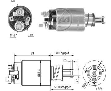 Solenoide O Automatico Ford F100 Zm 803 0