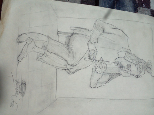 Dibujo Sobre Papel. Obra Original De Abel Bruno Versacci 0
