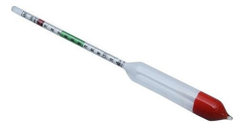 Alcoometro P/ Cachaça Gay Lussac 0-100 + Proveta 250 Ml 1