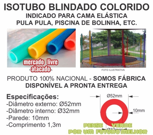 Ponteiras 8+8 Isotubos Blindado Para Pula Pula+brinde 0