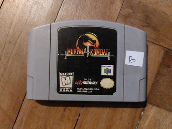 N64 Juego Mortal Kombat 4 Mk4 Americano Original Nintendo 64 0