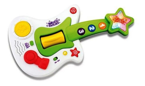 Guitarra Infantil Con Luz Y Sonido Music Kidz Keenway 0