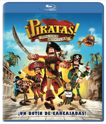 Piratas, Una Loca Aventura - Blu-ray Original Y Nuevo 0
