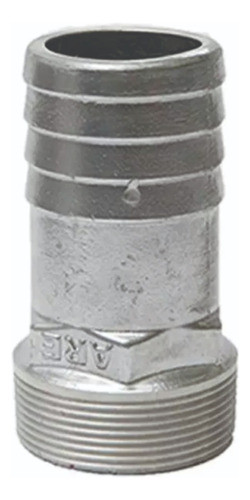 Kit 5 Espigão Adaptador Alumínio Mangueira 2'' Rosca Macho 0