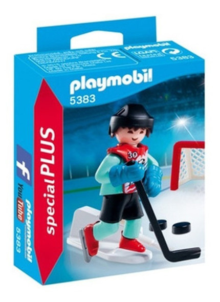 Playmobil 5383 Special Plus Jugador De Hockey Sobre Hielo 0