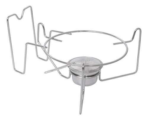 Suporte Rechaud Cromado Para Buffet 1