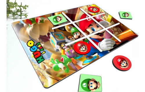 8 Jogos Da Velha Super Mario, Lembrancinhas 0