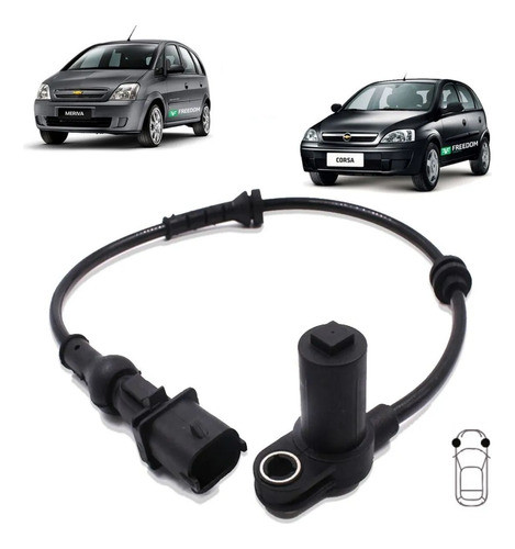 Sensor Abs Dianteiro Meriva 1.8 2004 2005 2006 2007 2008 0