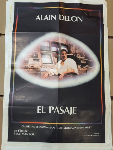 Afiche Cine Original-nuevo-1073-el Pasaje- Alain Delon 0