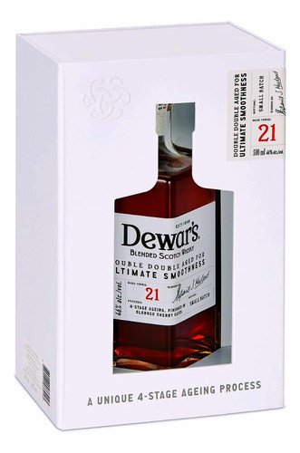 Whisky Dewar's Double Double 21 Años 500ml 46% Abv 0