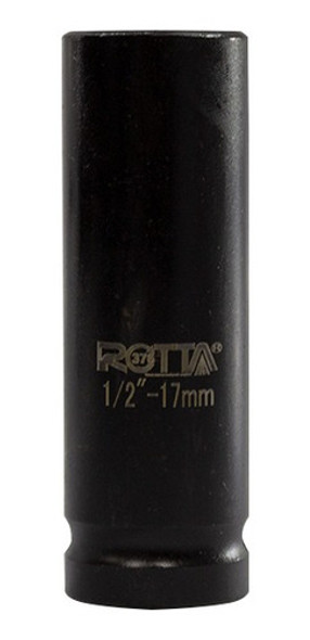Soquete De Impacto 1/2 Pol Sextavado Longo 17mm Rotta 376 0