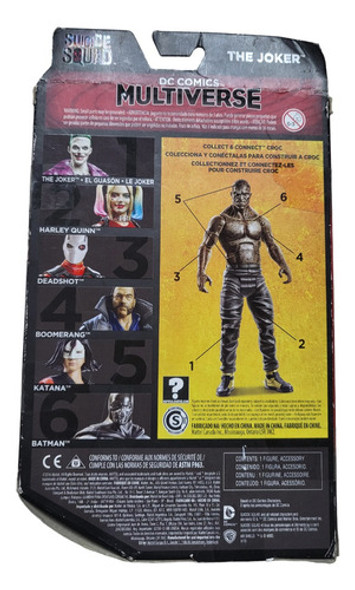 Figura Dc Multiverse Suicide Squad The Joker Año 2016 1