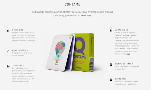 3 Libros-juego Contame + Contame Inicios + Contame Terror 1