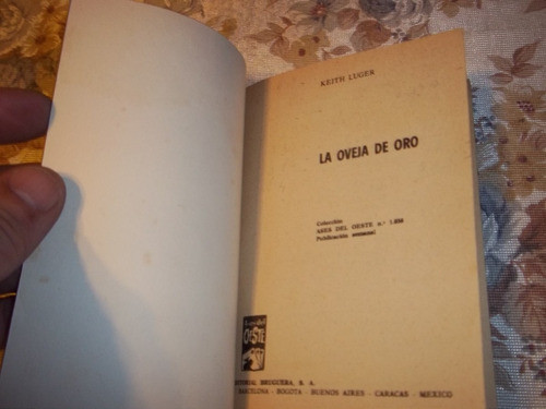 La Oveja De Oro - Keith Luger - Nro. 1038 - Ases Del Oeste 1