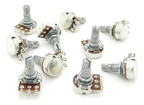 B500 K Ohm Potes De Audio Guitarra Potenciómetro Reemplazar 0