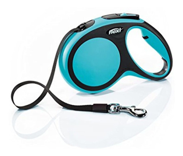 Correa De Perro Retractil Flexi Comfort En Azul, 16 0