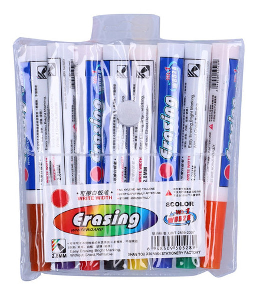 Caneta De Quadro Branco Canetas De Pintura Coloridas Apagáve 0