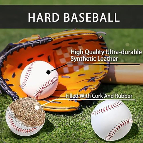 Kikitchen Practice Baseballs 9 Inch, Youth 1