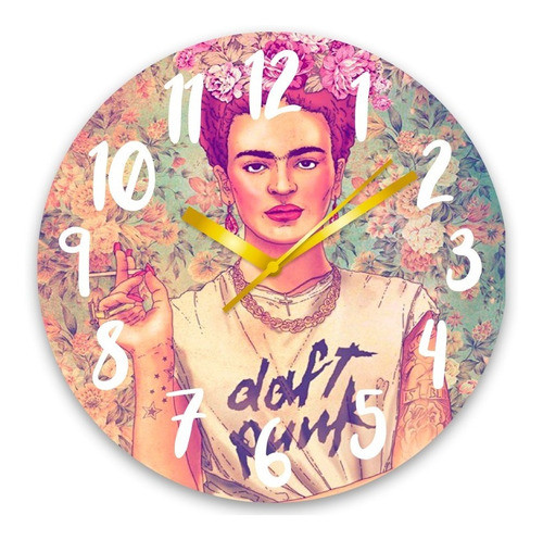 Reloj De Pared Frida Kahlo Frida Del Rey Lana Del Rey 0
