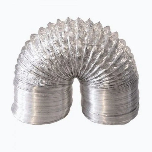 Duto Flexível Aluminizado 125 Mm P Coifa Exaustor 05 Metros 0