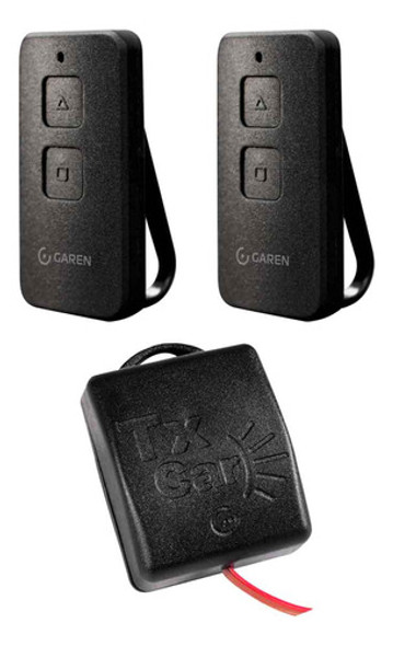 Tx Car + 2 Controles Motor Portão Garen Tx Dz Fit Light 0