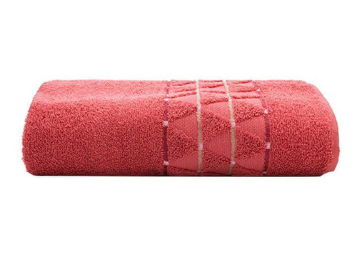 Toalha De Rosto De Lavabo Camesa Atrium Vermelho 45x70cm 0