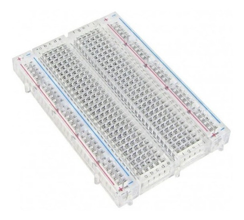 Protoboard 400 Furos Pontos Para Arduino Pic Eletronica 0