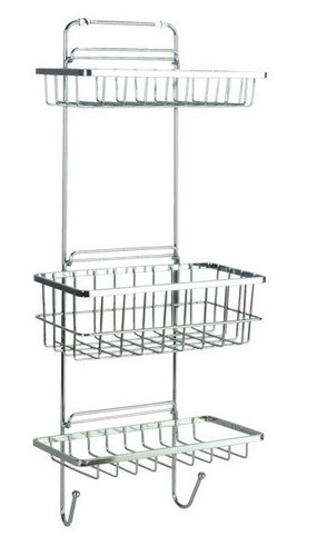 Organizador Baño De Ducha 3 Estantes Rectangular Daccord Cr 0