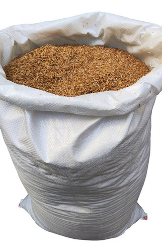 Cascarilla De Arroz Limpia/ 60l Ideal Para Animales Y Planta 0
