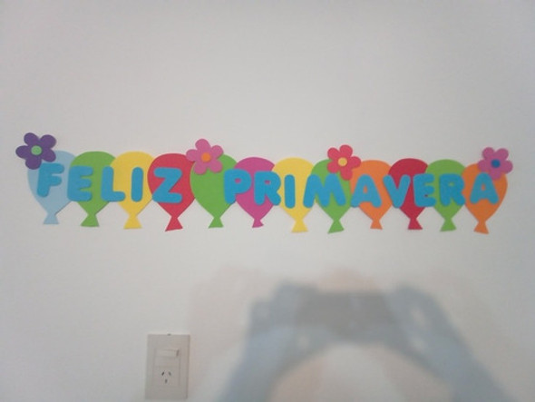 Cartel Feliz Primavera 0