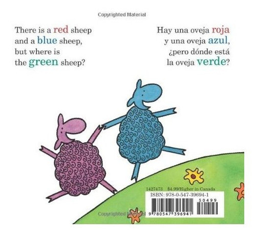 Book : Donde Esta La Oveja Verde?/where Is The Green Sheep? 1