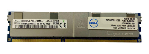 Memoria Dell 32gb Pc3-1600 Lrdimm Snp1600d3ll11/32g @ 0