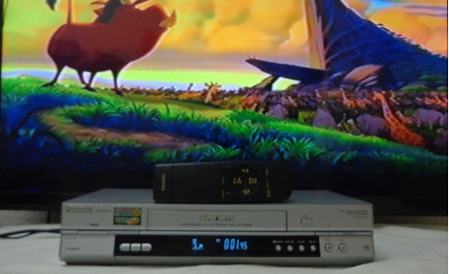 Video Cassete Panasonic Nv-mv40- 5 Cabeças + Controle 0