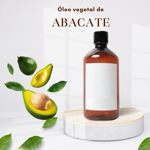 P-óleo De Abacate 500ml 100% Puro Original 1