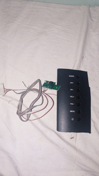 Botonera Y Receptor De Tv Panavox 23l13 0