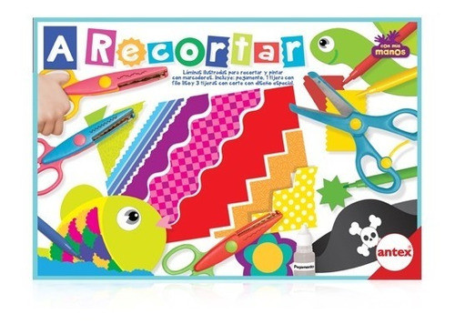 A Recortar Con Mis Manos Antex Didactico Ñiños Juego Full 0